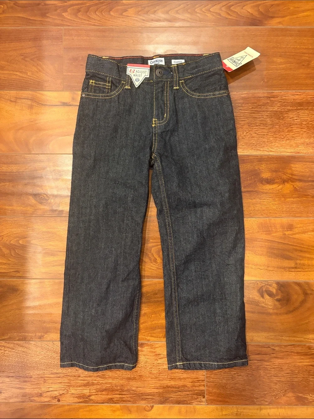 NWT OshKosh B’gosh Boys Classic Dark Wash Jeans 6H Husky